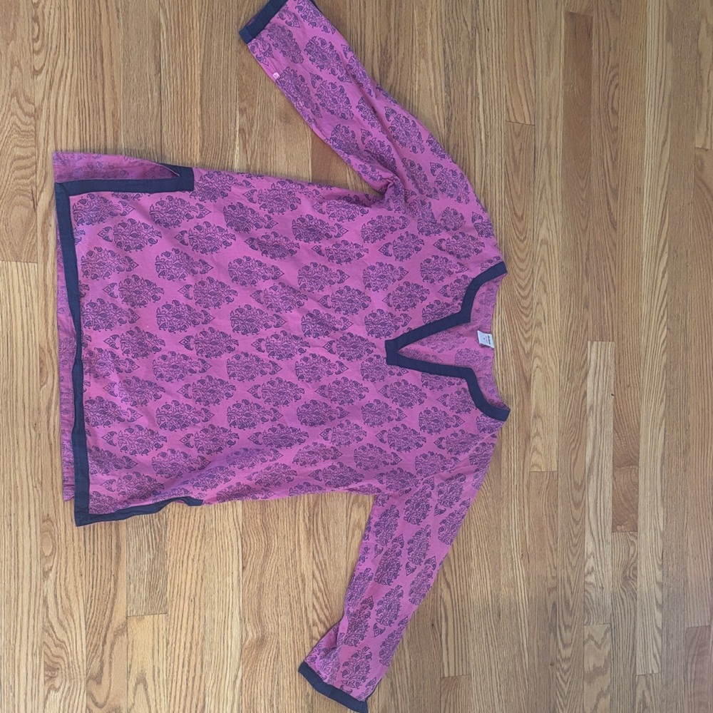 Pink and Blue Women's Tunic